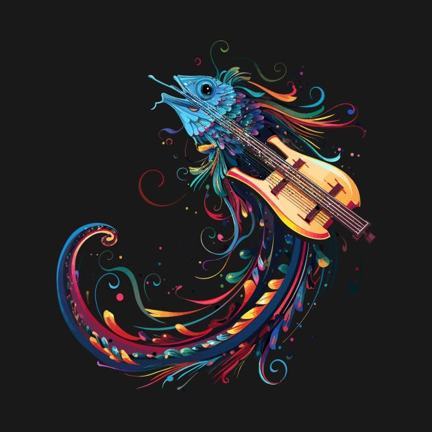 Oarfish Playing Violin by JH Mart