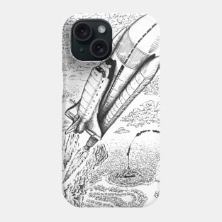 The Nautilus Space Shuttle, Into the Attic of the World Phone Case