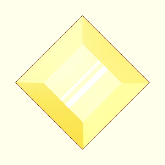 Yellow diamond's gem by Wyrielle