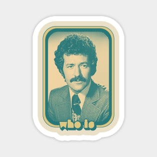 Who Is ... Alex Trebek / Retro Vintage Aesthetic Fan Design Magnet