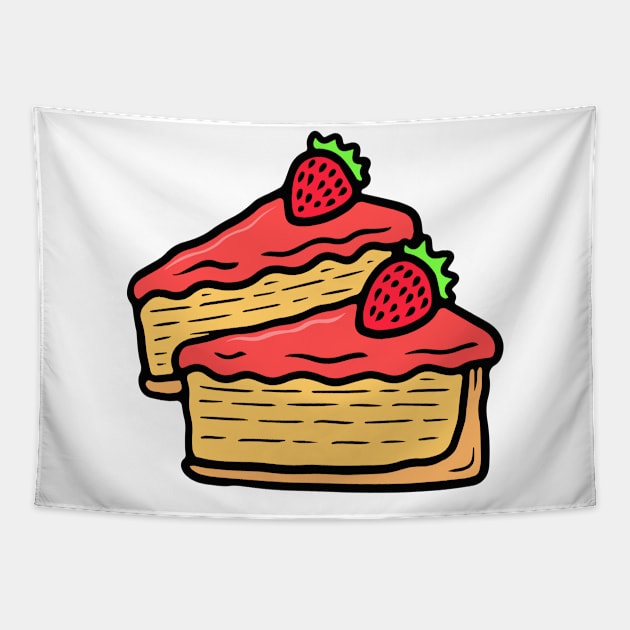 Yummy Cheesecake Tapestry by herbivorass