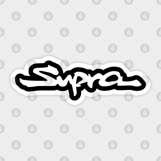 Toyota Supra logo - Toyota Supra Logo - Sticker