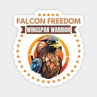 Falcon Freedom Magnet