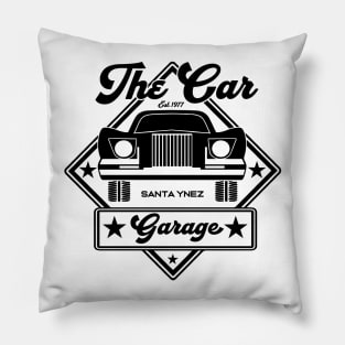 The Car Garage Pillow