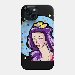 Fascinating portrait Phone Case