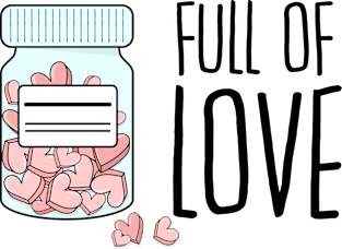 Full of love pills Magnet