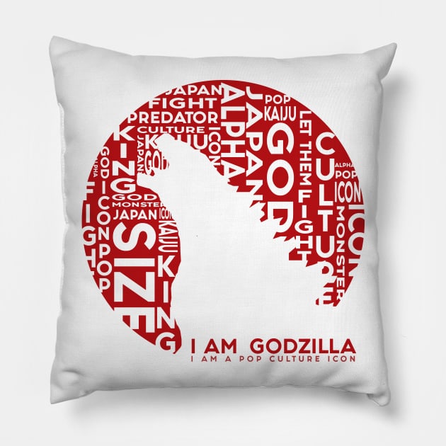 GODZILLA Pillow by y34r_z3r0_0