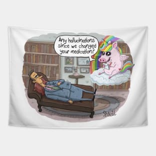 Unicorn Psychiatrist. Tapestry