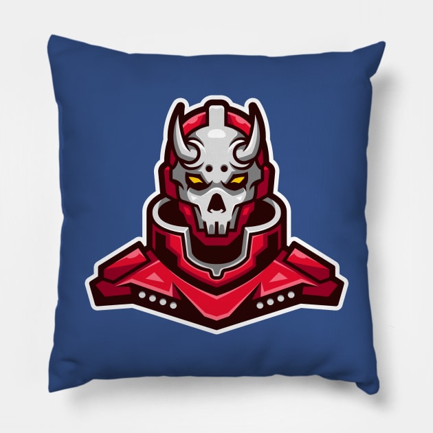 Skeleton Pillow by mightyfire