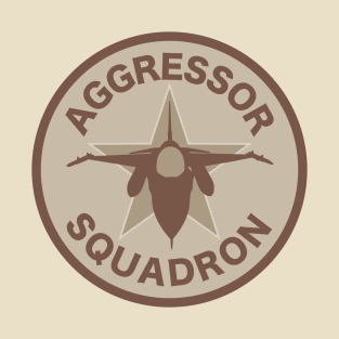 Aggressor Squadron (desert subdued) T-Shirt