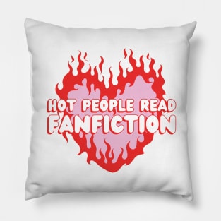 hot people read fanfiction Pillow