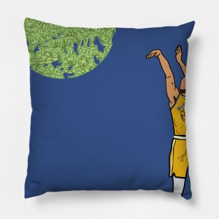 Steph Curry Money Ball - NBA Golden State Warriors Pillow