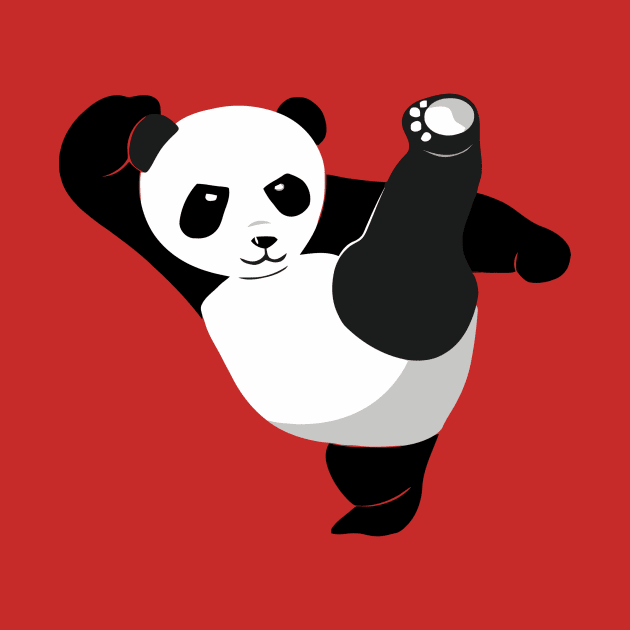 Karate Panda by Ramateeshop