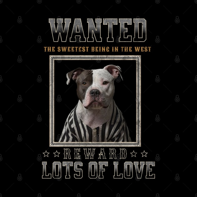 Wanted Pitbull Love by TempoTees