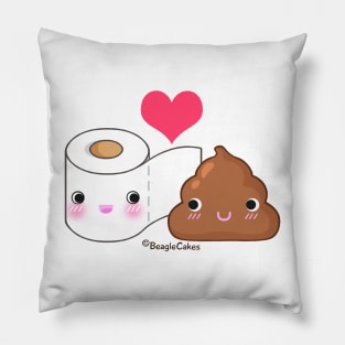 BFF Toilet Paper & Poop Pillow