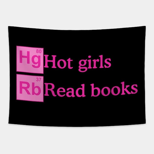 Hot girls read books, periodically Tapestry by Dfive