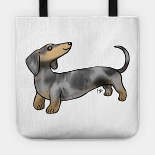 Dog - Smooth Haired Dachshund - Dapple Tote