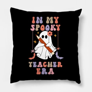 Cool Teacher Halloween Quote In My Spooky Teacher Era Season Pillow