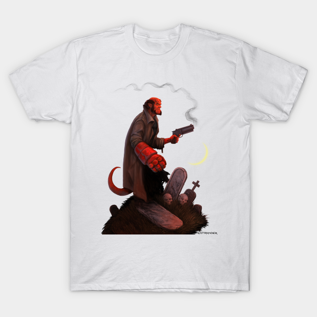 Discover Red Right Hand - Hellboy - T-Shirt