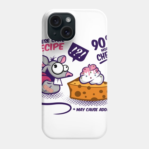 Cheese Cake Phone Case by Squinked