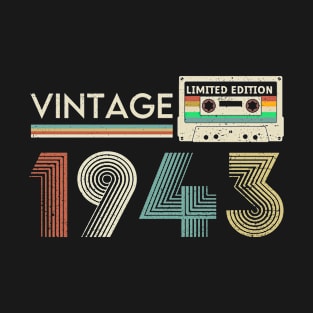 Vintage 1943 Limited Cassette T-Shirt