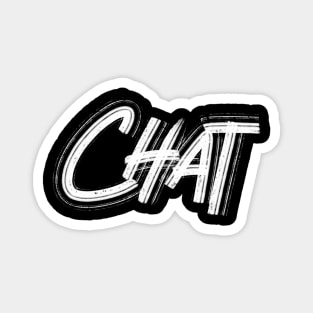 Chat Handwritten Series Magnet