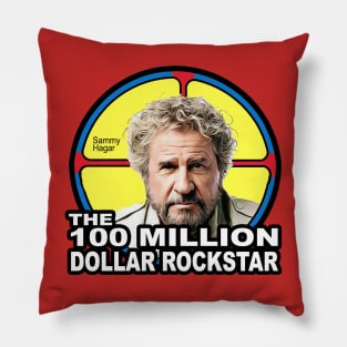 SMDM Logo - The 100 Million Dollar Rockstar - Sammy Hagar - Cabo Wabo Tequila Pillow