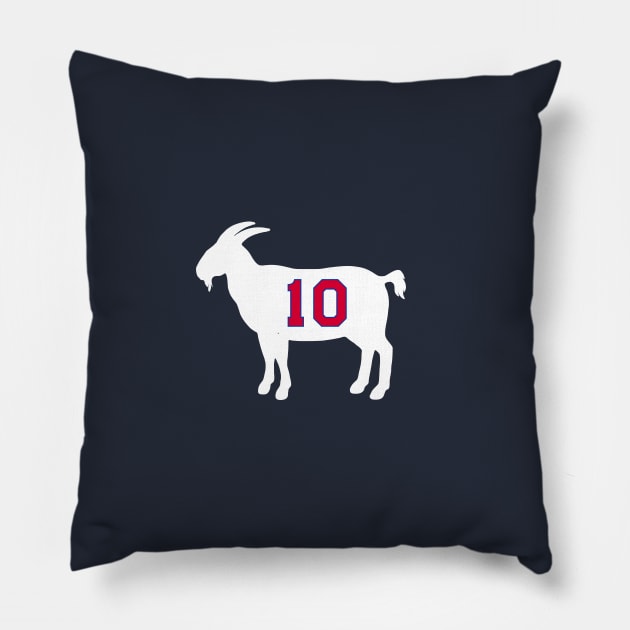 Dennis Rodman Detroit Goat Qiangy Pillow by qiangdade