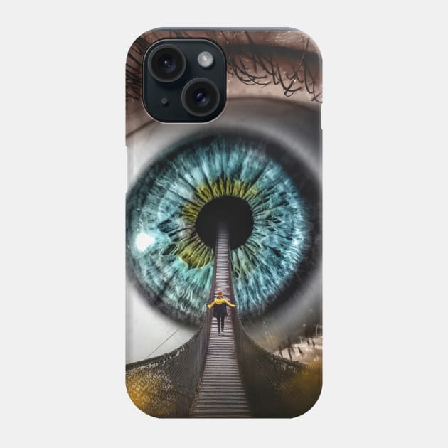 All seeing Phone Case by circlestances