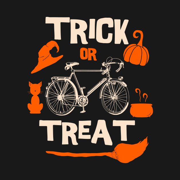 Halloween Trick or Treat Bicycle by silly bike