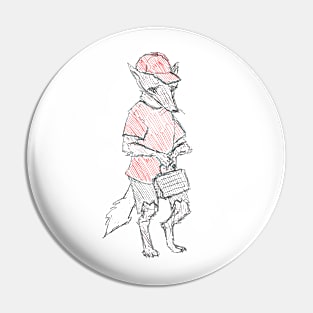 Cute Werewolf Pin