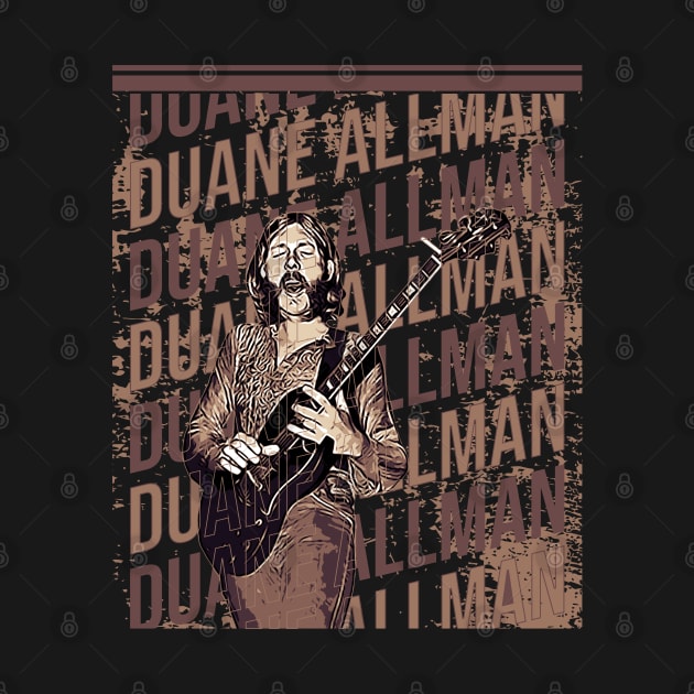 Duane Allman by Degiab