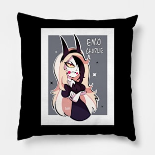 Emo Charlie Pillow