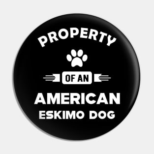 American Eskimo dog - Property of an american eskimo dog Pin