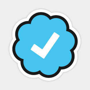 Verified, Twitter verified icon, social media icon Magnet