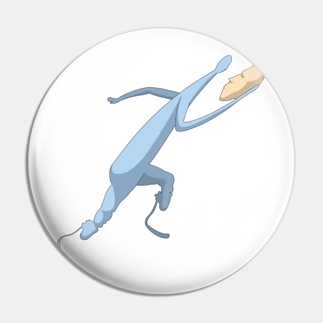 Running man Pin by Maksym