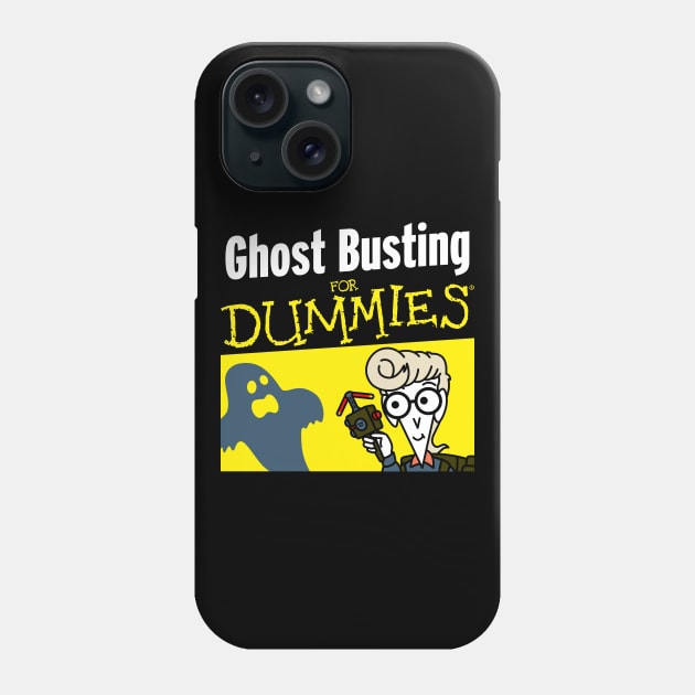 Funny Ghost Retro 80's Movie Paranormal Book Parody Phone Case by BoggsNicolas