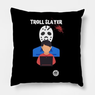 Troll Slayer Pillow