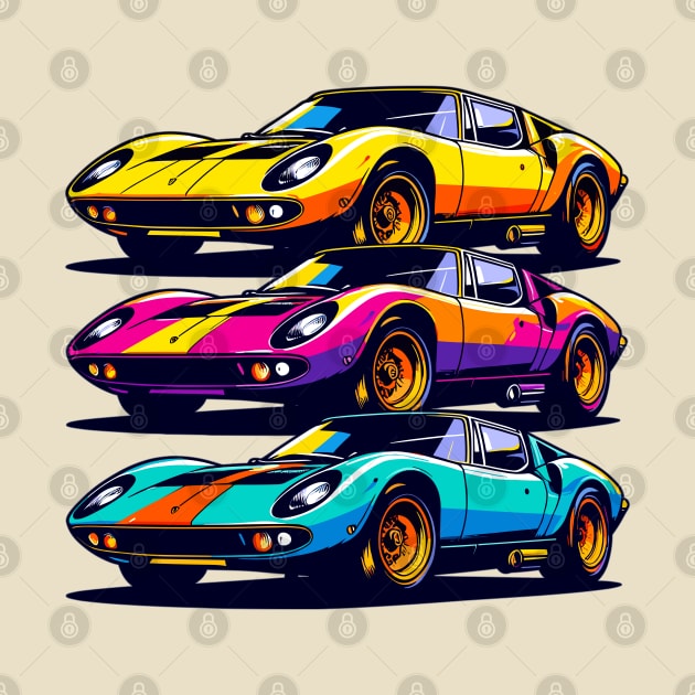 Lamborghini Miura by Vehicles-Art