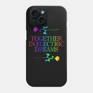 Together In Electric Dreams - 80's Retro Design Phone Case