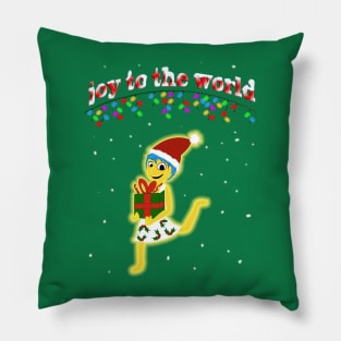 "Joy to the World" - Inside Out Holiday Pillow