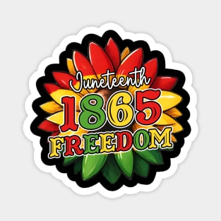 Juneteenth 1865 Freedom Magnet