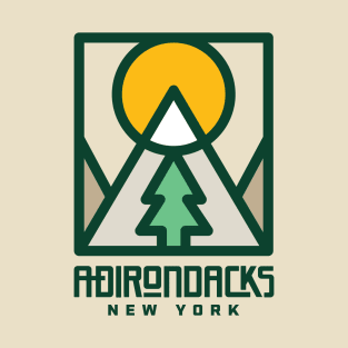 Adirondack Mountains New York T-Shirt