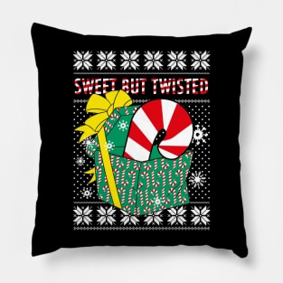 Christmas Sweet but twisted Pillow