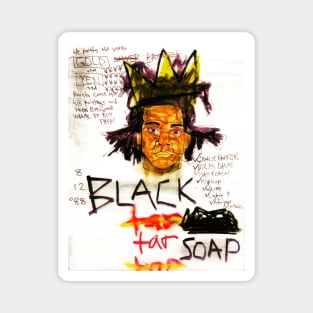 BLACK TAR SOAP Magnet