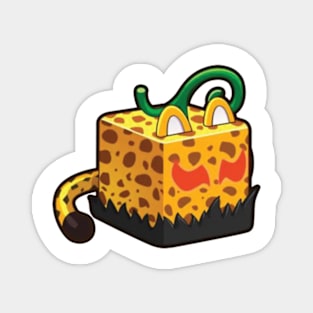 leopard fruit blox fruits Magnet