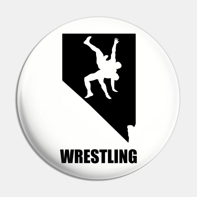 Nevada Wrestling Pin by Ruiz Combat Grappling