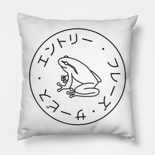 Frog Society Pillow