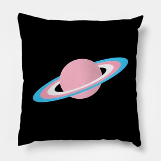 Trans Pride Planet Pillow