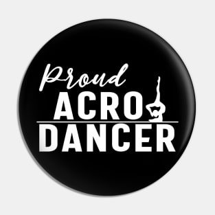 Proud Acro Dancer Pin